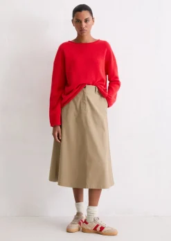 Pullover oversized aus flauschiger Lambswool