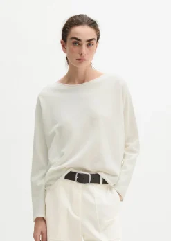 Pullover oversized aus reinem Baumwollgarn