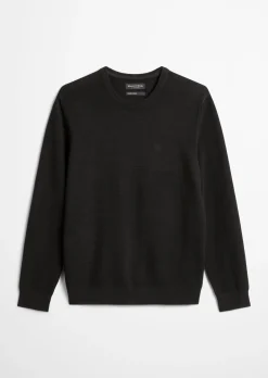 Pullover regular aus Bio-Baumwoll-Piqué