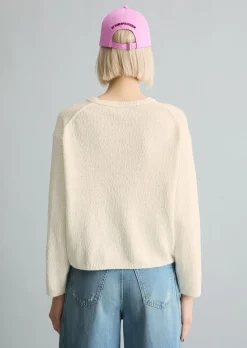 Pullover regular aus Cotton Slub Garn