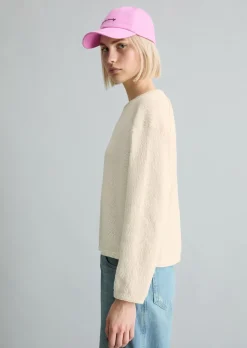 Pullover regular aus Cotton Slub Garn