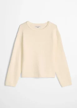 Pullover regular aus Cotton Slub Garn