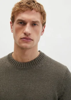 Pullover regular aus lockerem Bändchengarn