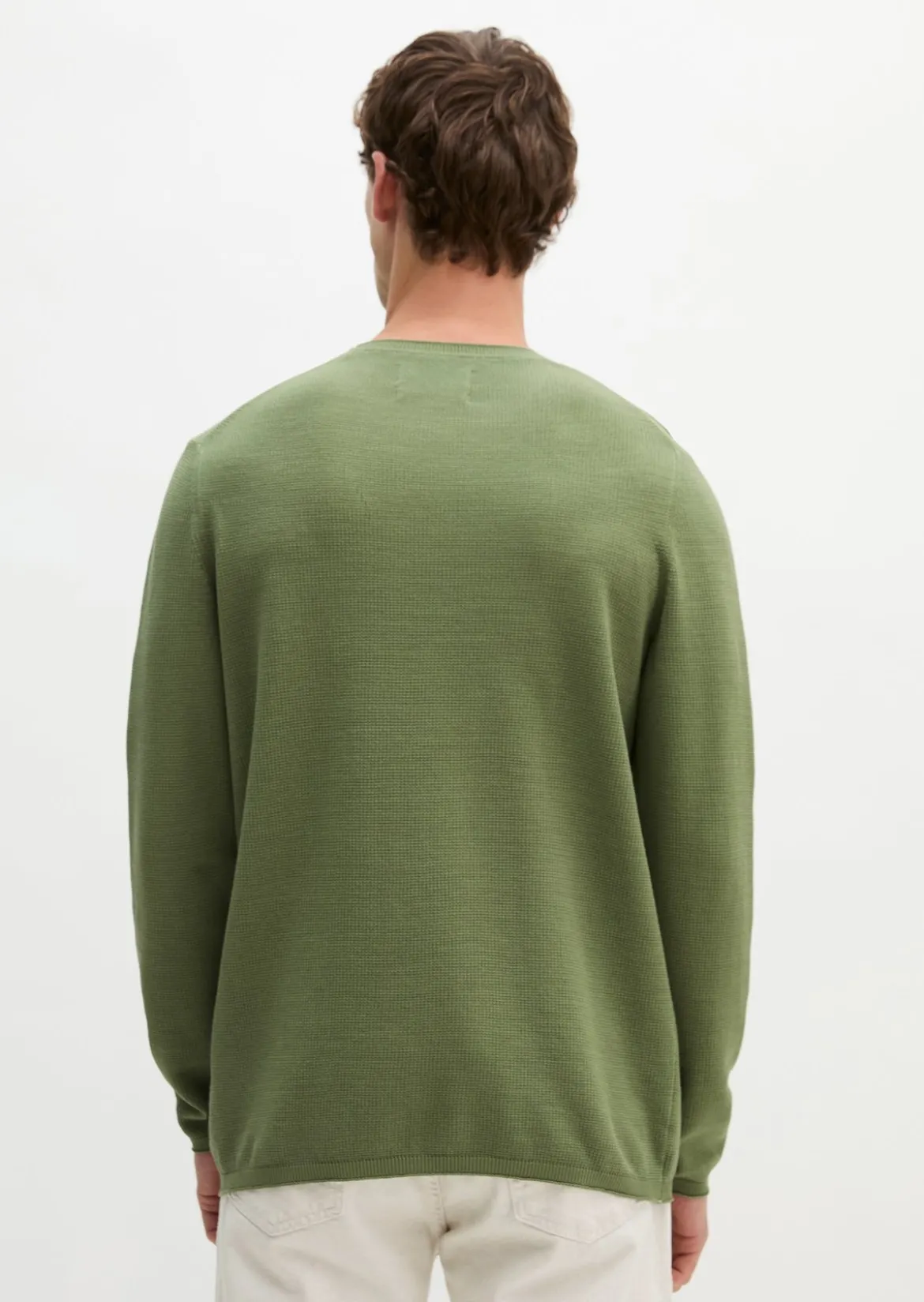 Pullover regular aus reiner Bio-Baumwolle