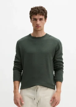 Pullover regular aus reiner Bio-Baumwolle