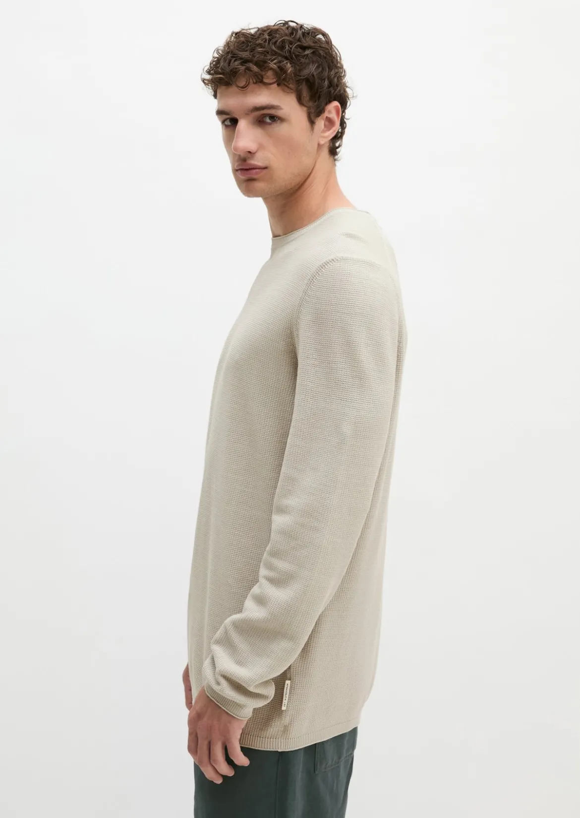 Pullover regular aus reiner Bio-Baumwolle