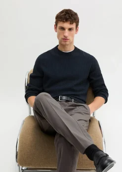 Pullover regular aus reiner Bio-Baumwolle