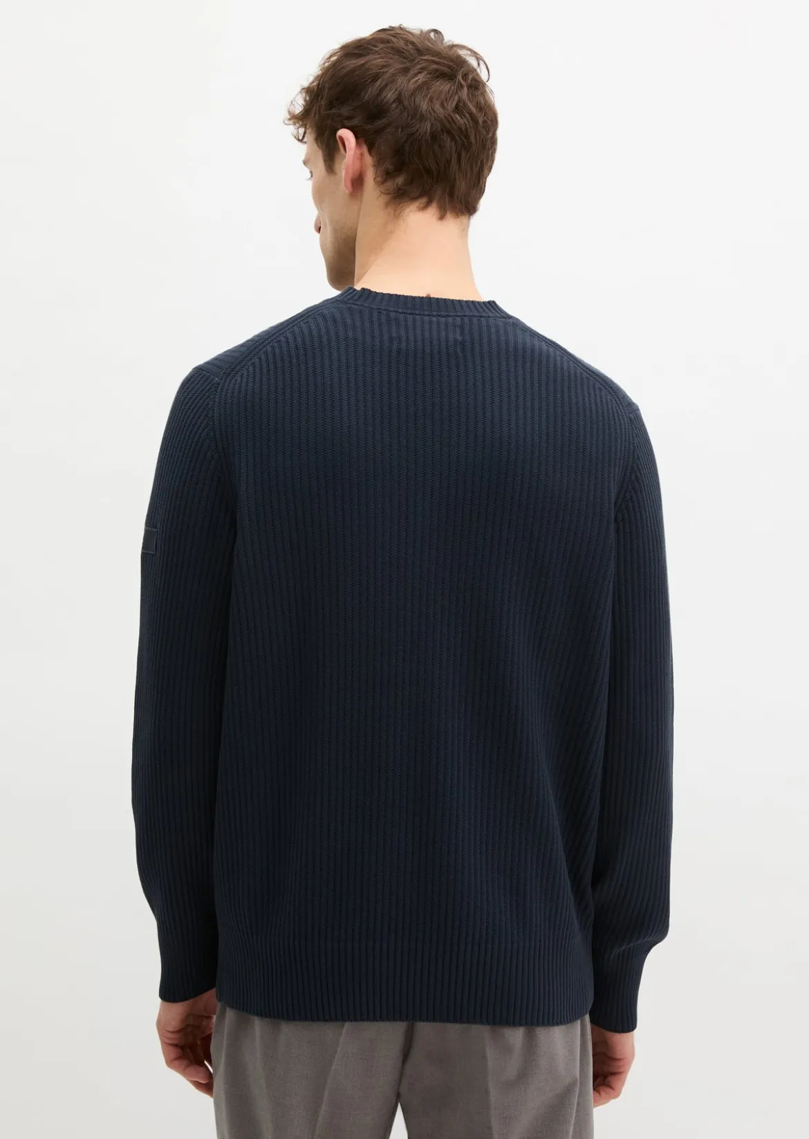 Pullover regular aus reiner Bio-Baumwolle