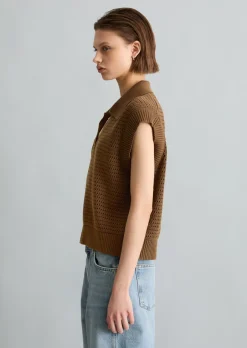 Pullunder regular aus Organic Cotton