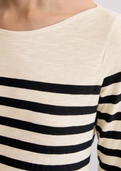 Ringel-Longsleeve regular aus Slubjersey