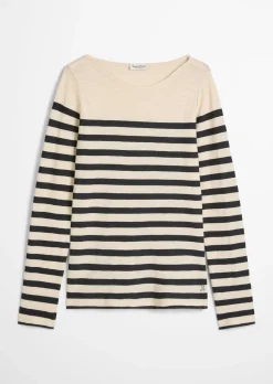 Ringel-Longsleeve regular aus Slubjersey