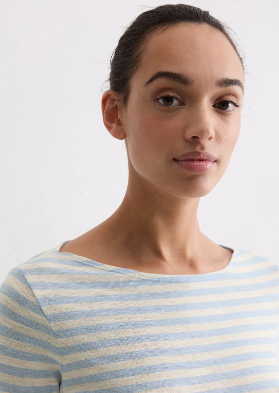 Ringel-Longsleeve regular aus Slubjersey