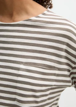Ringel-Longsleeve regular aus Slubjersey