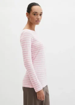 Ringel-Longsleeve regular aus Slubjersey