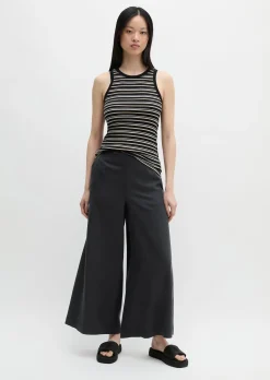 Ripp-Top slim aus Organic Cotton-Lyocell-Mix