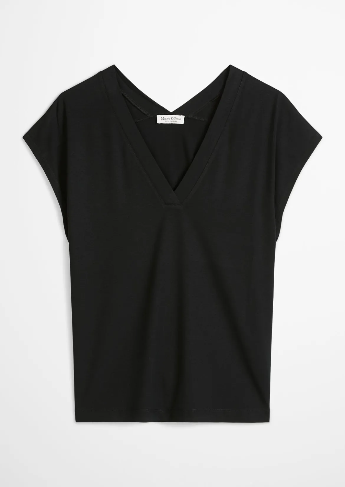 Ärmellose Jerseybluse relaxed aus LENZING™ ECOVERO™