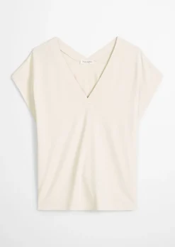 Ärmellose Jerseybluse relaxed aus LENZING™ ECOVERO™
