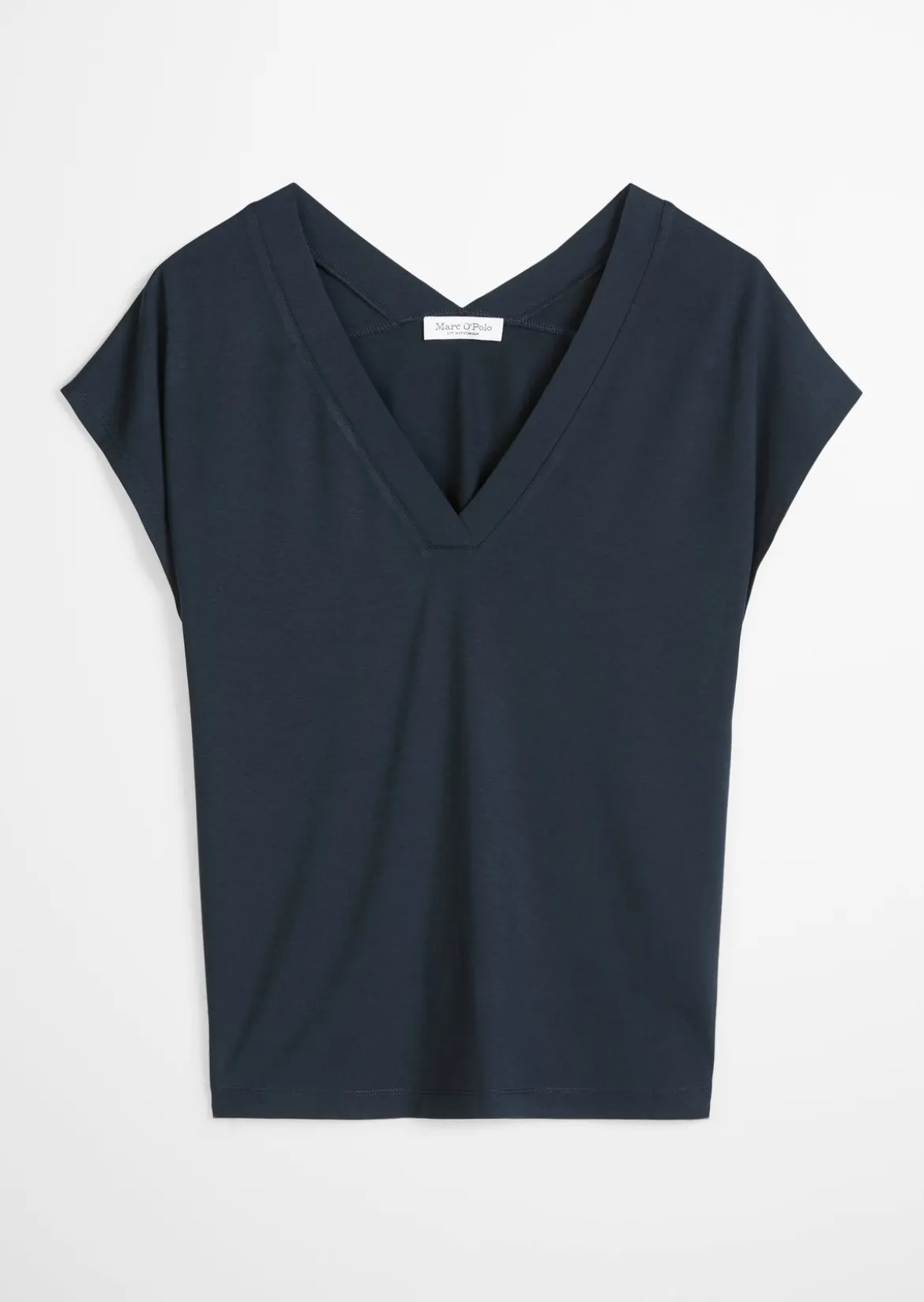 Ärmellose Jerseybluse relaxed aus LENZING™ ECOVERO™