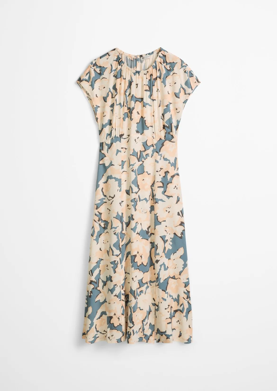Ärmelloses Print-Kleid flared aus LENZING™ ECOVERO™