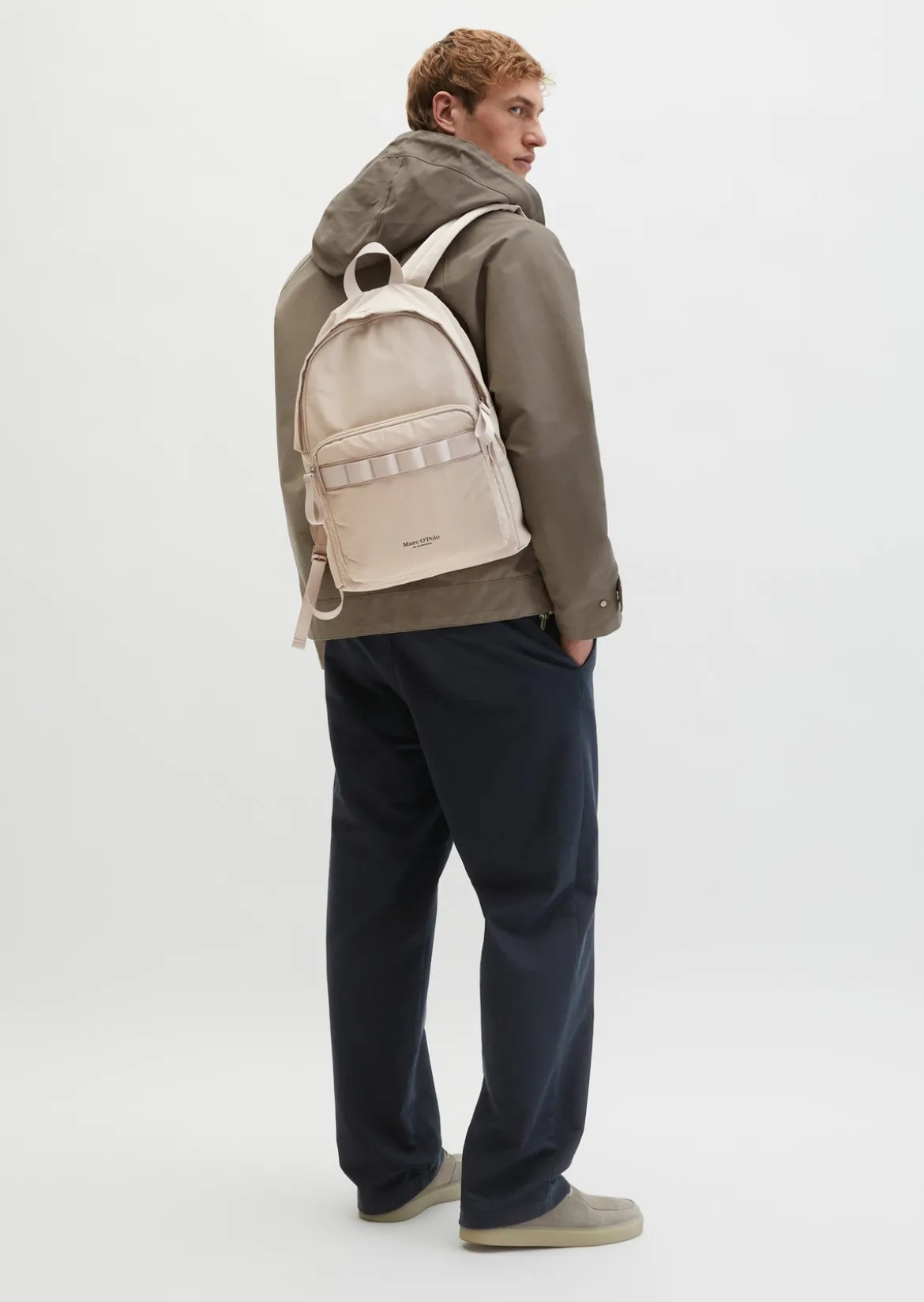 Rucksack medium aus recyceltem Nylon
