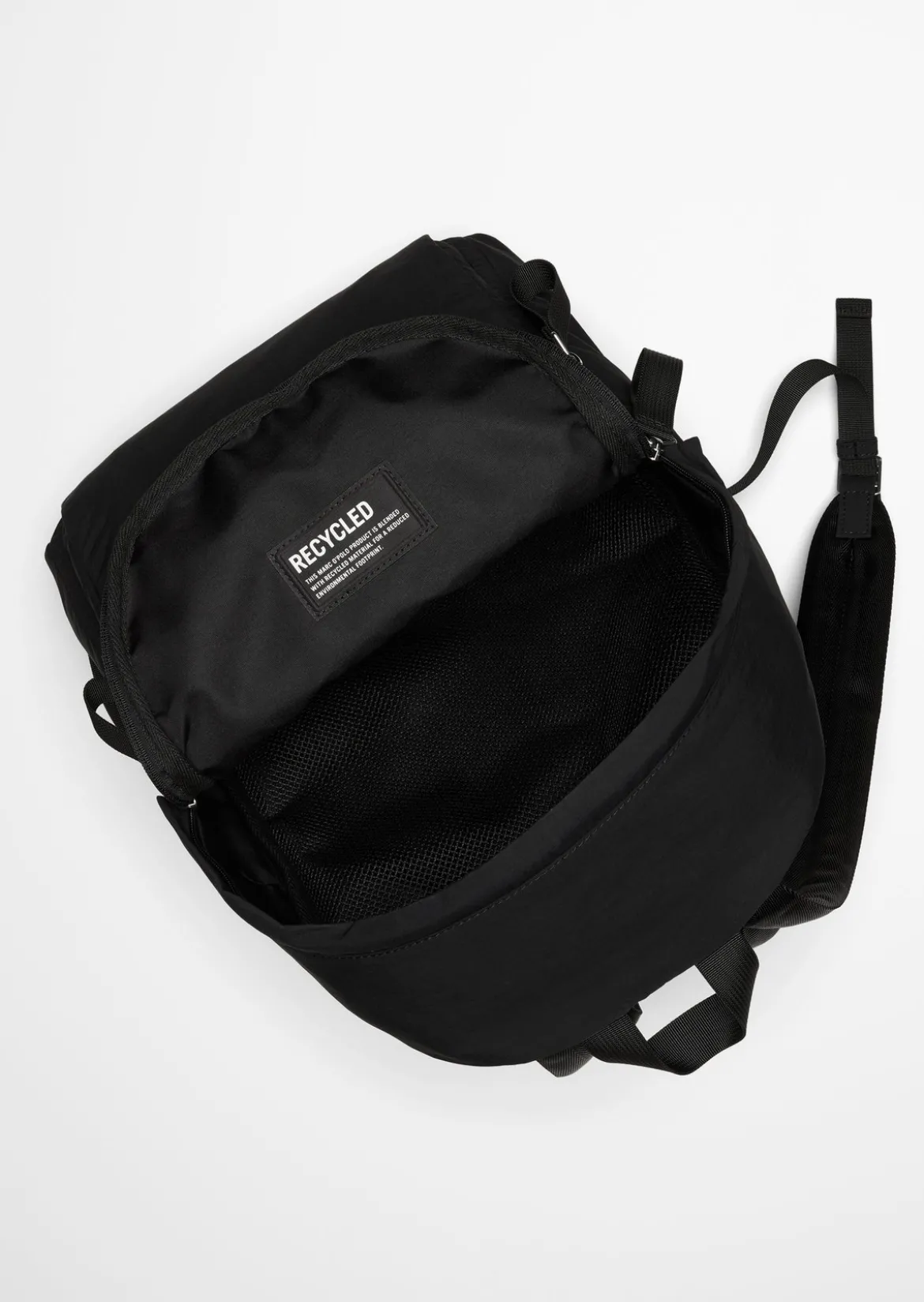Rucksack medium aus recyceltem Nylon