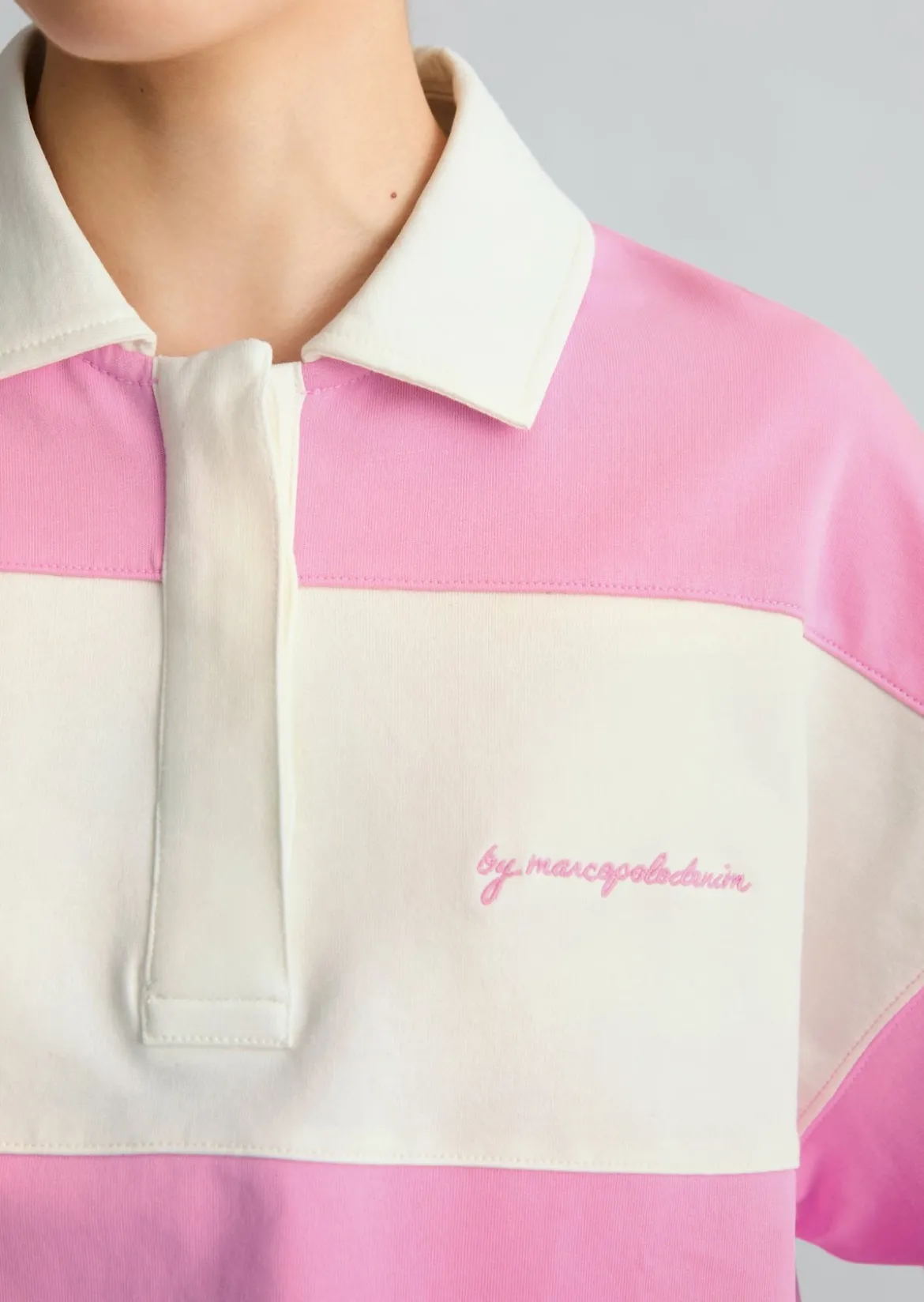 Rugby-Sweatshirt relaxed aus reinem Organic Cotton