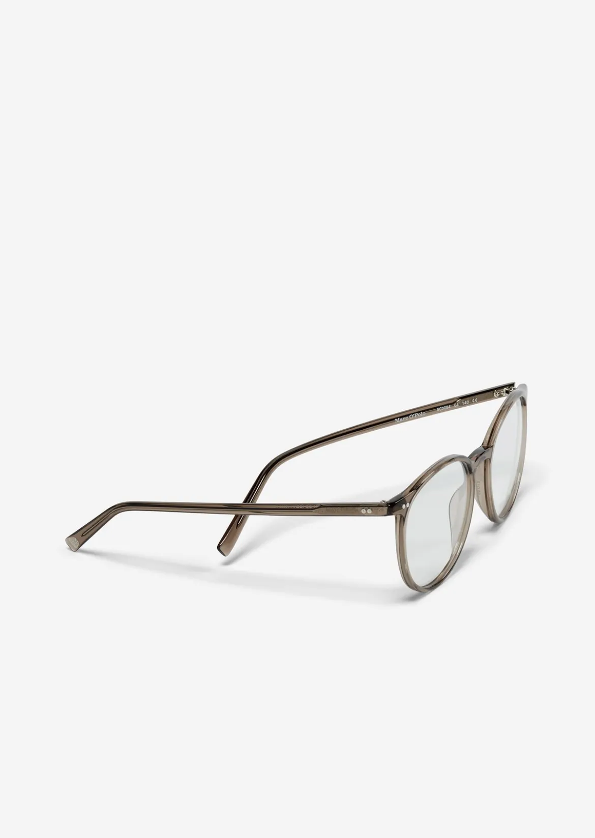 Runde Unisex-Panto-Brille aus hochwertigem Acetat