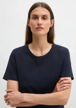 Rundhals-T-Shirt regular aus Organic Cotton SIngle Jersey