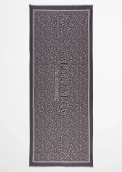 Schal mit Allover-Print mit TENCEL™ Lyocell