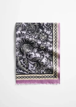Schal mit Allover-Print mit TENCEL™ Lyocell