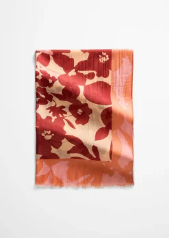 Schal mit Allover-Print mit TENCEL™ Lyocell