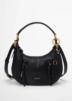Schultertasche aus fein genarbtem Rindleder