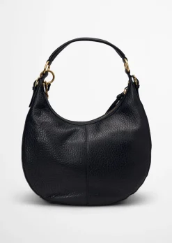 Schultertasche large aus fein genarbtem Schafleder