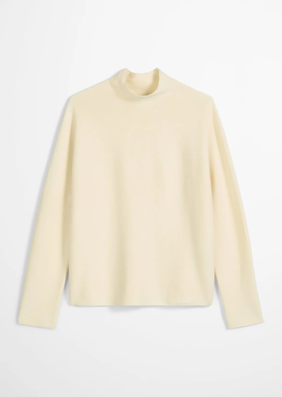 Seamless-Pullover loose aus softer Bio-Baumwolle