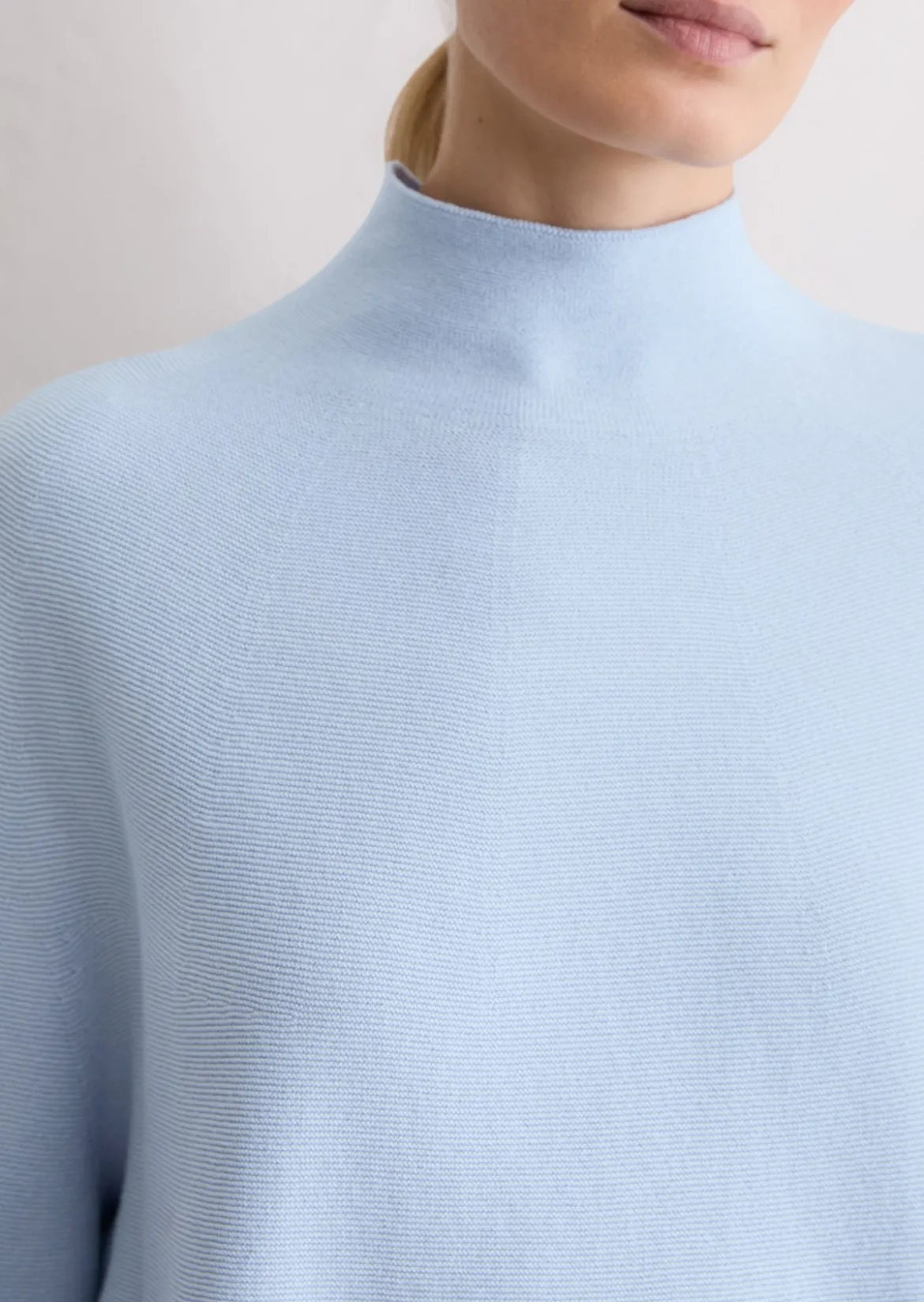 Seamless-Pullover loose aus softer Bio-Baumwolle