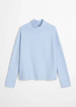 Seamless-Pullover loose aus softer Bio-Baumwolle