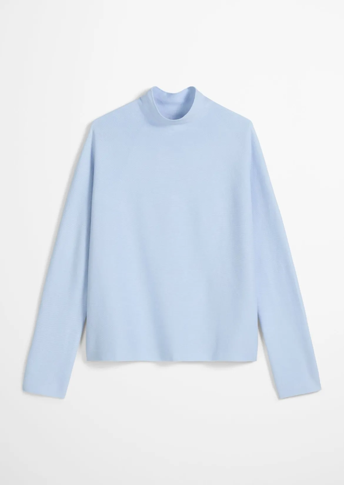 Seamless-Pullover loose aus softer Bio-Baumwolle