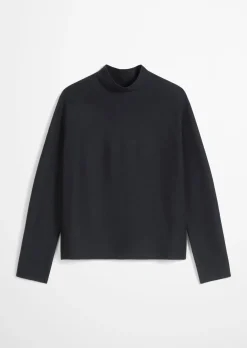 Seamless-Pullover loose aus softer Bio-Baumwolle