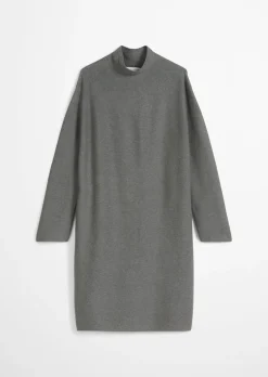 Seamless-Strickkleid loose aus softer Bio-Baumwolle
