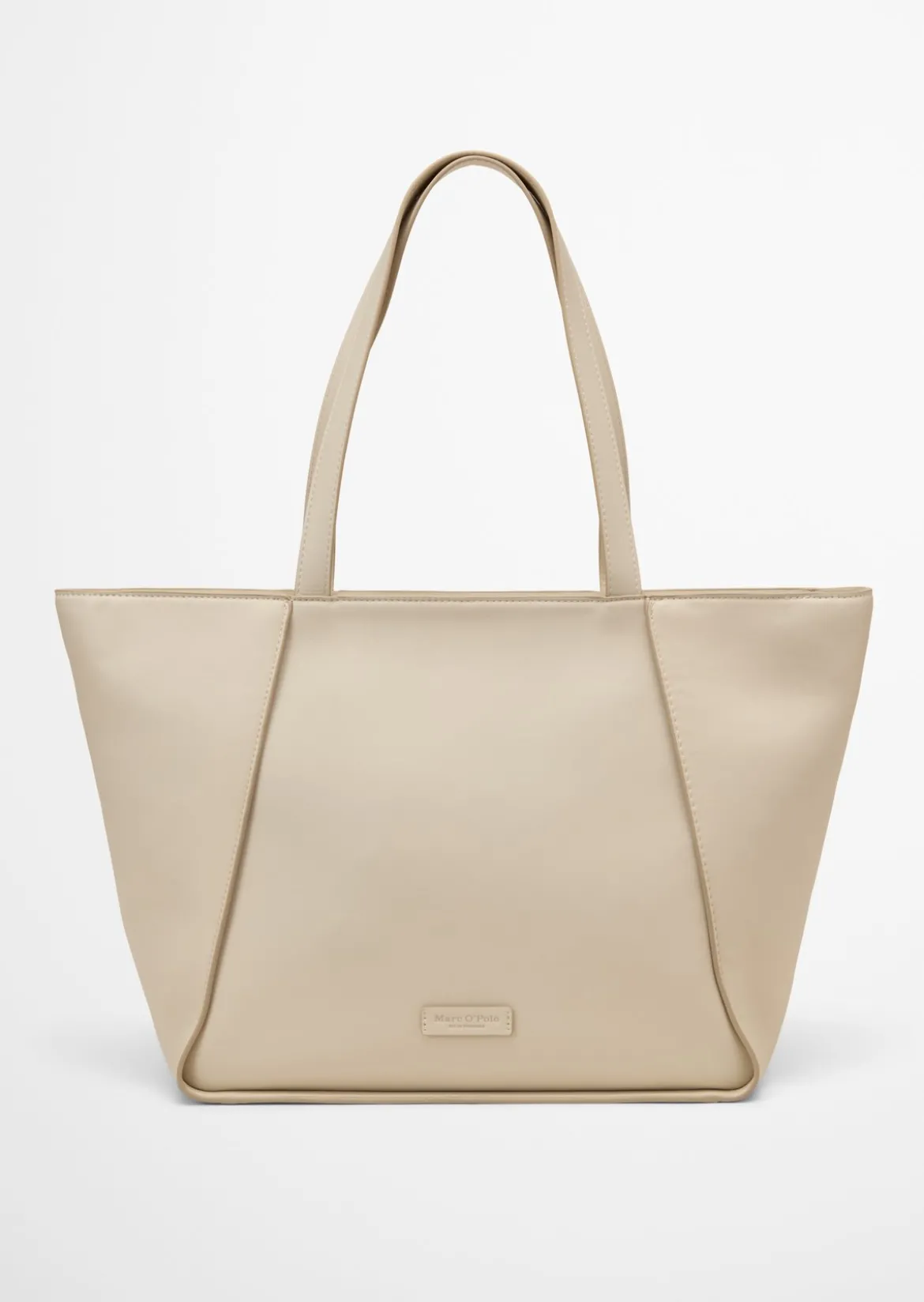 Shopper aus einer Lederalternative aus recyceltem Polyester