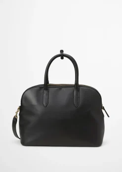 Shopper medium aus edlem Rindleder