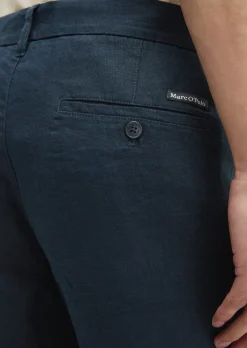 Shorts Model Reso Jogger regular aus europäischem Leinen