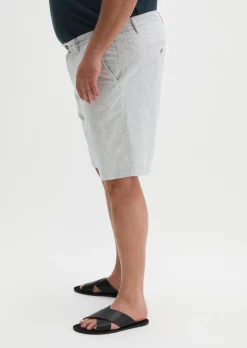 Shorts Model Reso Jogger regular aus Bio-Baumwoll-Leinen-Mix