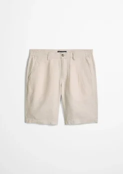 Shorts Model Reso Jogger regular aus europäischem Leinen