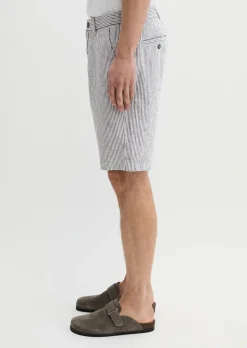 Shorts Model Reso Jogger regular aus Leinen und Bio-Baumwolle