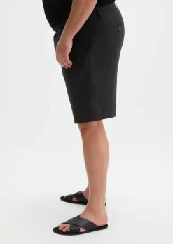 Shorts Model Reso Jogger regular aus reinem Leinen