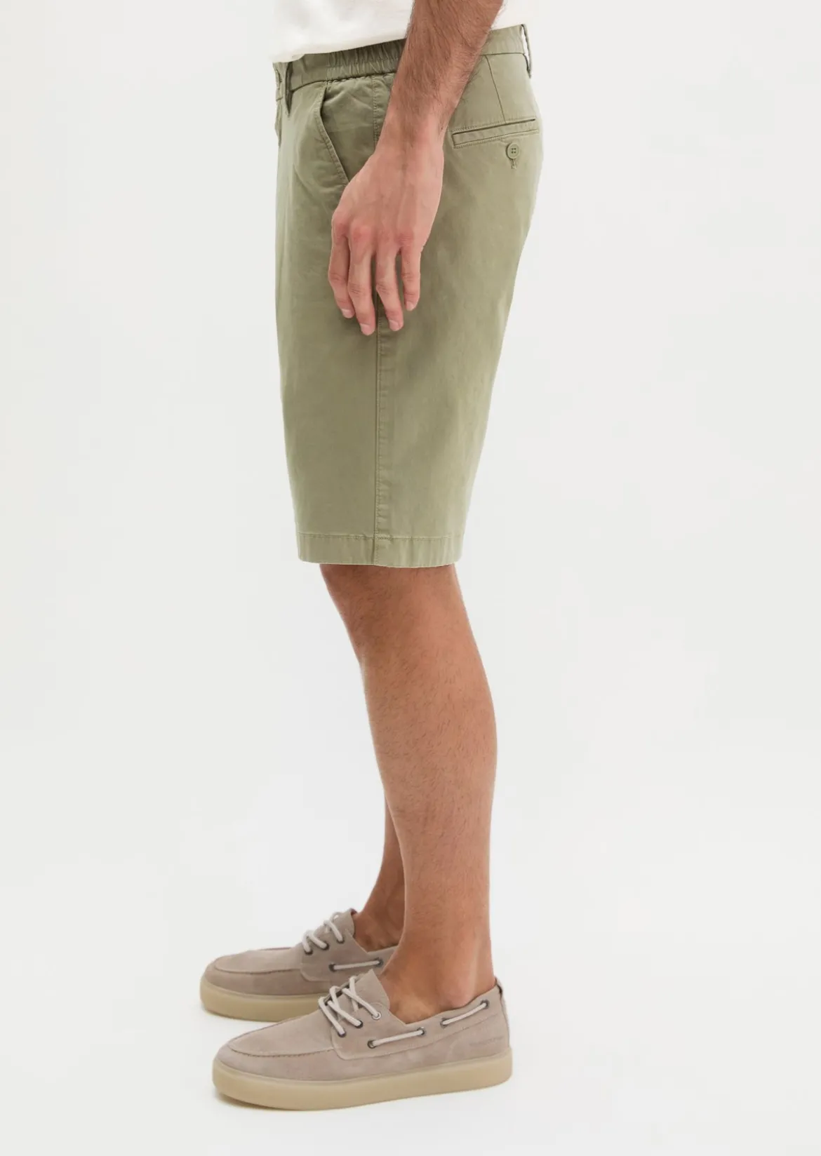 Shorts Model Reso Jogger regular in softer Twill Stretch-Qualität