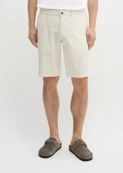 Shorts Model Reso Jogger regular aus Leinen und Bio-Baumwolle