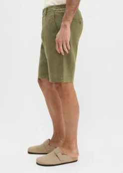 Shorts Model Reso Jogger regular aus europäischem Leinen