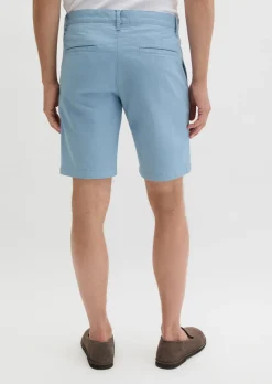 Shorts Model Reso regular aus leichtem Stretch-Twill